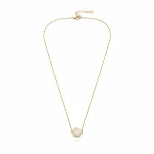 Kendra Scott Tess Gold Drusy Necklace
